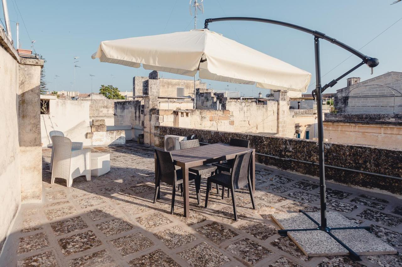 Convivo Apartment Palazzo Galateo - Private Rooftop Terrace Lecce Exterior foto